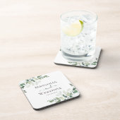 ユーカリ・グリーン結婚リー コースター (右側)