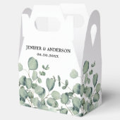 ユーカリ・グリーン結婚リー フェイバーボックス (オープン)