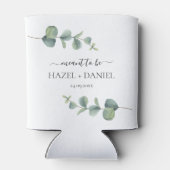 ユーカリ・グリーン結婚リー 缶クーラー (裏面)