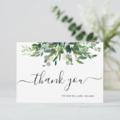 ユーカリ·グリーン·ブルー·ガムありがとう 招待状 (スタンド正面)