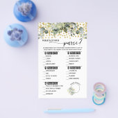 ユーカリ・ゴールド財布シャワーゲームカードの中身 チラシ (シングル)