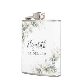 ユーカリ ゴールド ブライダル シャワー フラスコ フラスク (左)