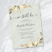 ユーカリ サージ グリーン 誓いの更新 招待状