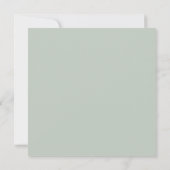 ユーカリ シンプル オーダーメイド ノートカード (裏面)