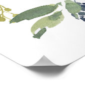 ユーカリ&セージイベントウェルカムサイン ポスター (角)