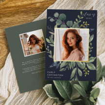 ユーカリ&セージ箔の卒業発表