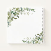 ユーカリ・セージ・アイビーの手紙と私の娘の日記 ノートブック (裏面)