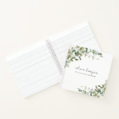 ユーカリ・セージ・アイビーの手紙と私の娘の日記 ノートブック (内部)