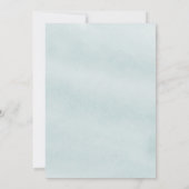 ユーカリ・ダスティー結婚・ブルーの写真保存日 セーブザデート (裏面)