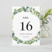 ユーカリ テーブルナンバー (スタンド正面)