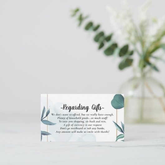 ユーカリ・ハネムーン寄付ファンドカード エンクロージャーカード (スタンド正面)