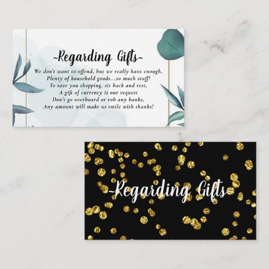 ユーカリ・ハネムーン寄付ファンドカード エンクロージャーカード (正面/裏面)