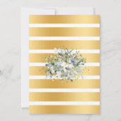 ユーカリ バブルズ アンド ブリューズ コーヒー シャワー 招待状 (裏面)