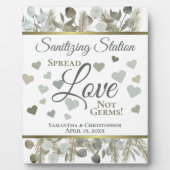 ユーカリ&パインサニタイジング結婚ステーション フォトプラーク (正面)