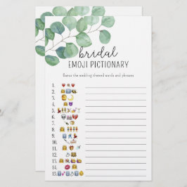 ユーカリ – ブライダルシャワー絵文字ゲーム