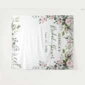 ユーカリ ブライダルシャワー おしゃれ フォトブース 背景 タペストリー (正面(横))