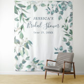 ユーカリ ブライダルシャワー おしゃれ フォトブース 背景 タペストリー (インサイチュ)
