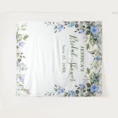 ユーカリ ブライダルシャワー おしゃれ フォトブース 背景 タペストリー (正面(横))