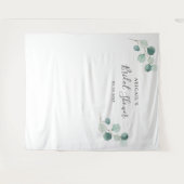 ユーカリ ブライダルシャワー フォトブース 背景 タペストリー (正面(横))