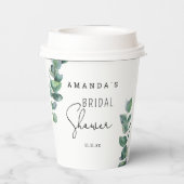 ユーカリ – ブライダルシャワー 紙コップ (裏面)
