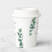 ユーカリ – ブライダルシャワー 紙コップ (右)