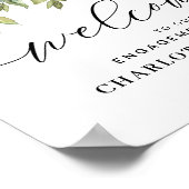 ユーカリ ブラッシュエンゲージメントパーティーポスター ポスター (角)