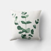 ユーカリ・ブランチ・ドリー#1 #foliage #decor #art クッション (裏面)