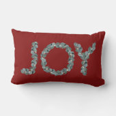 ユーカリ·ブルゴーニュ·ジョイ ランバークッション (裏面)