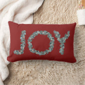 ユーカリ·ブルゴーニュ·ジョイ ランバークッション (ブランケット)