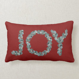 ユーカリ·ブルゴーニュ·ジョイ ランバークッション