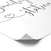 ユーカリ・ベア・サニタイジング・ステーション・ポスター ポスター (角)