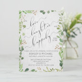 ユーカリ & ベリー | ハッピーエバーアフター リハーサル 招待状 (スタンド正面)