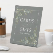 ユーカリ ボタニカル サージ グリーン ウェディング ギフト ペデス 台座サイン (インサイチュ)