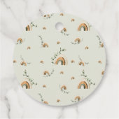 ユーカリ ボヘミアンベビー服 女の子 シャワー フェイバータグ (裏面)