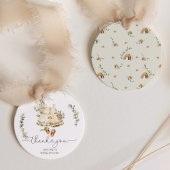 ユーカリ ボヘミアンベビー服 女の子 シャワー フェイバータグ