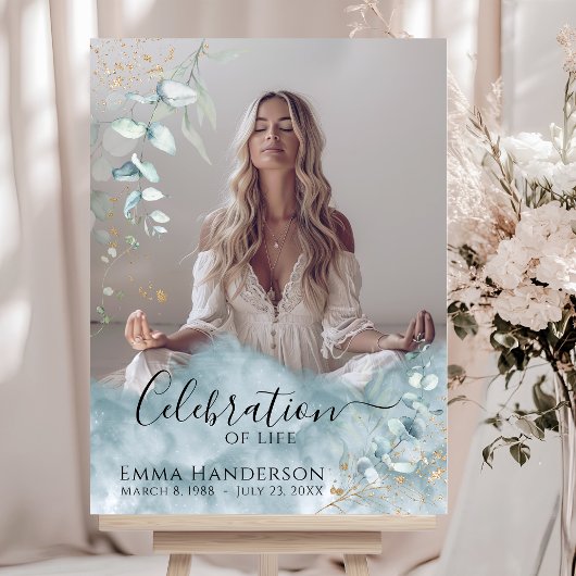 ユーカリ – メモリアル写真葬儀ウェルカムサイン ポスター