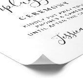 ユーカリ・ラベンダー結婚の儀式 ポスター (角)