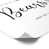 ユーカリ・リトル・ベアはグミベアの数を推測する ポスター (角)