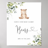 ユーカリ・リトル・ベアはグミベアの数を推測する ポスター (正面)