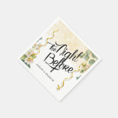 ユーカリ リハーサル ディナー ナプキン スタンダードカクテルナプキン (角)