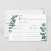 ユーカリ - レシピカード (正面)