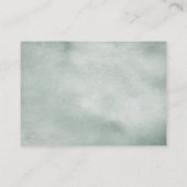 ユーカリ・レット・ラブ・スパ結婚ークラー 名刺 (裏面)