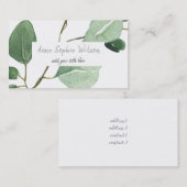 ユーカリ 名刺 (正面/裏面)