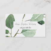 ユーカリ 名刺 (正面)