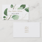 ユーカリ 名刺 (正面/裏面)