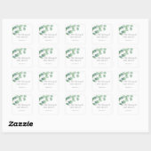 ユーカリ - 図書館に スクエアシール (シート)