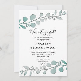 ユーカリ |婚約した 招待状