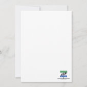 ユーカリ |婚約した 招待状 (裏面)