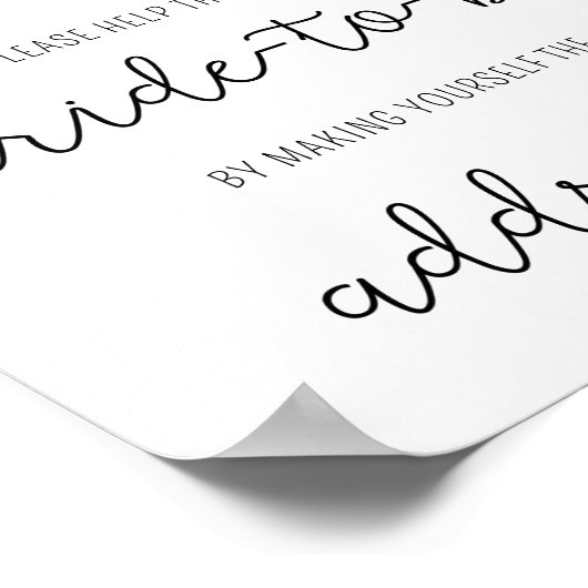 ユーカリ - 忙しい花嫁をサポートするポスター ポスター (角)