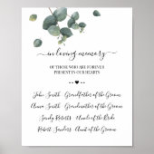 ユーカリ 思い出 記念 標識 ポスター (正面)